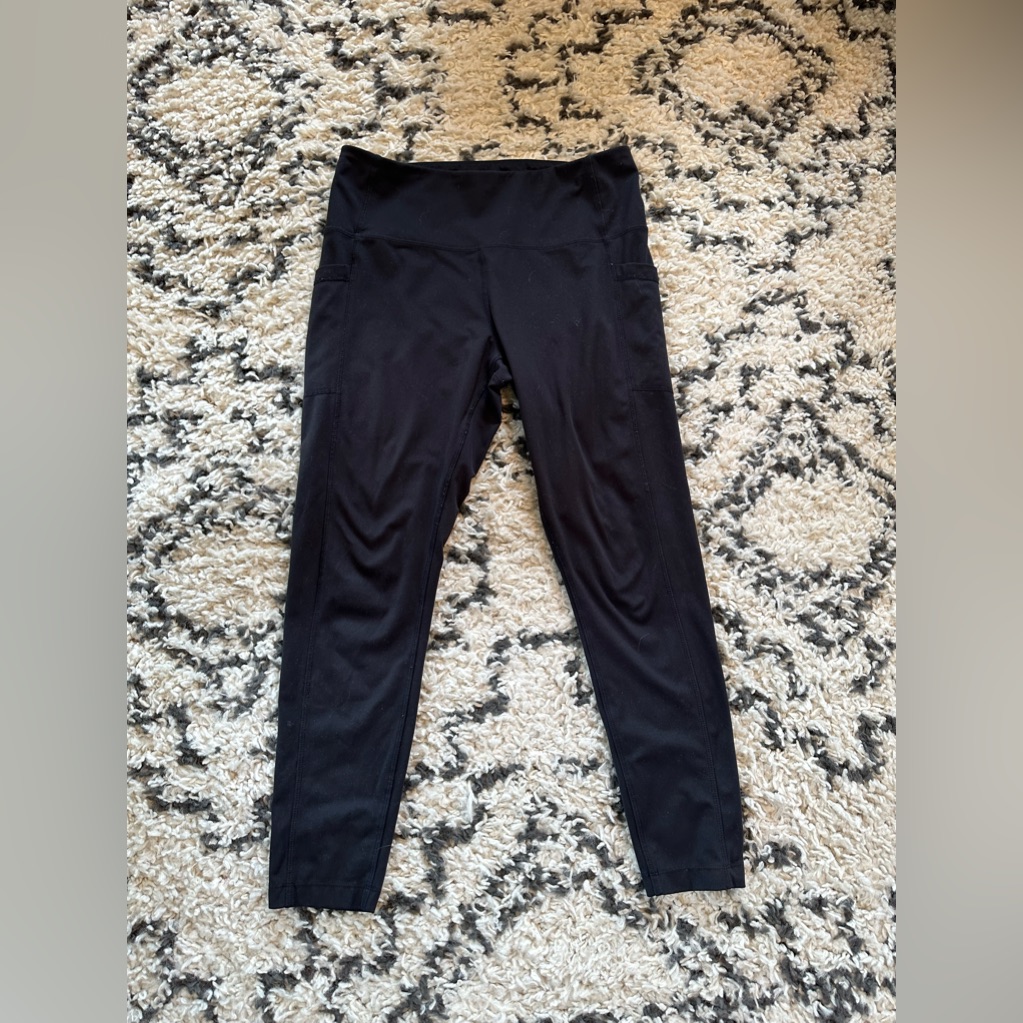 Mondetta Black Leggings With Pockets Size Large